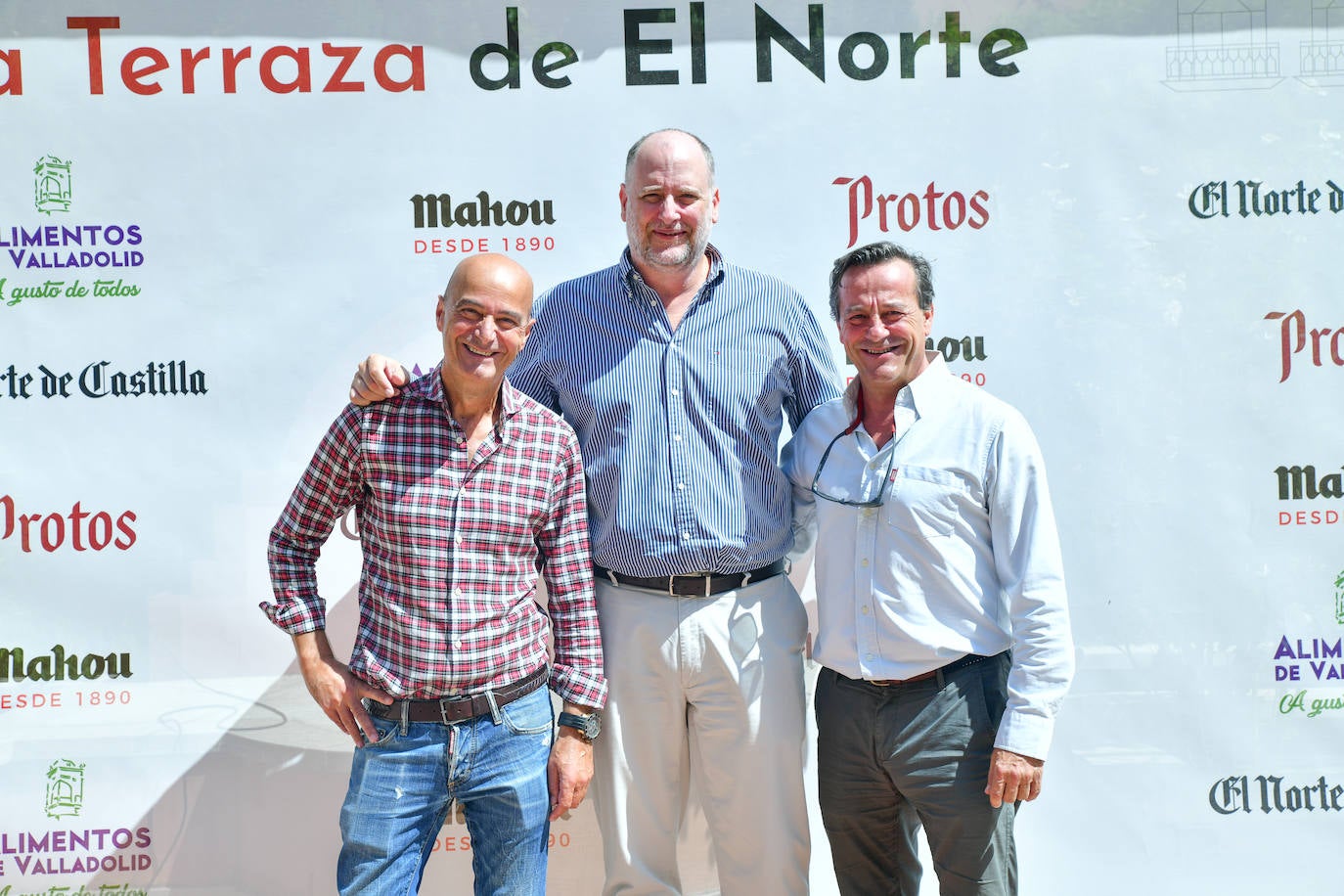 Carlos Flores, Ramiro Vega y Lalo García Abril (Cadena SER Valladolid).