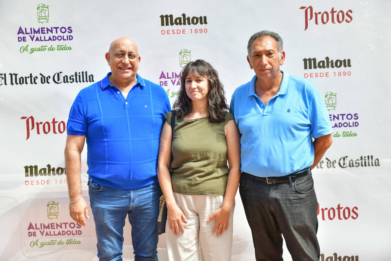 Alejandro Bueno, Agustina Bueno y Miguel Bueno (Colchonerías Miguel).