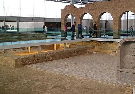 La villa romana de La Olmeda.