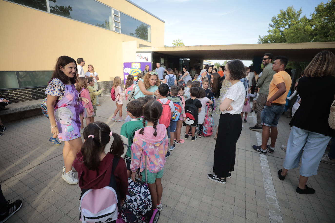 La vuelta al cole en Valladolid en imágenes (I)