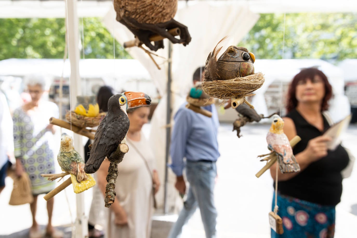 La Feria de Artesanía, en imágenes
