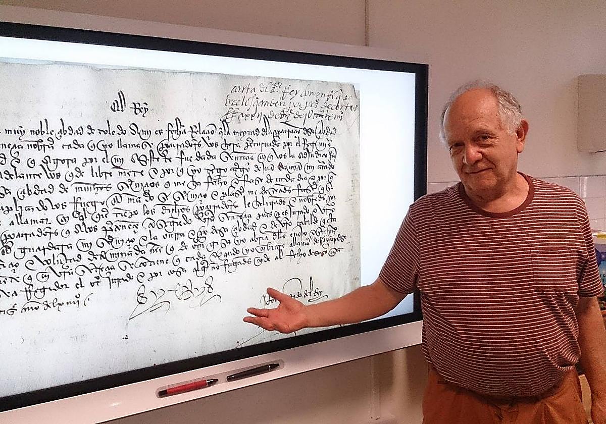 El historiador Edward Cooper, fallecido el pasado 13 de agosto.