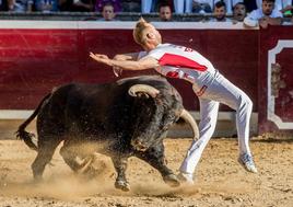 Pablo Martín 'Guindi' durante una de sus actuaciones.