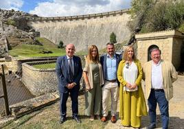 Visita a la presa de Cervera.