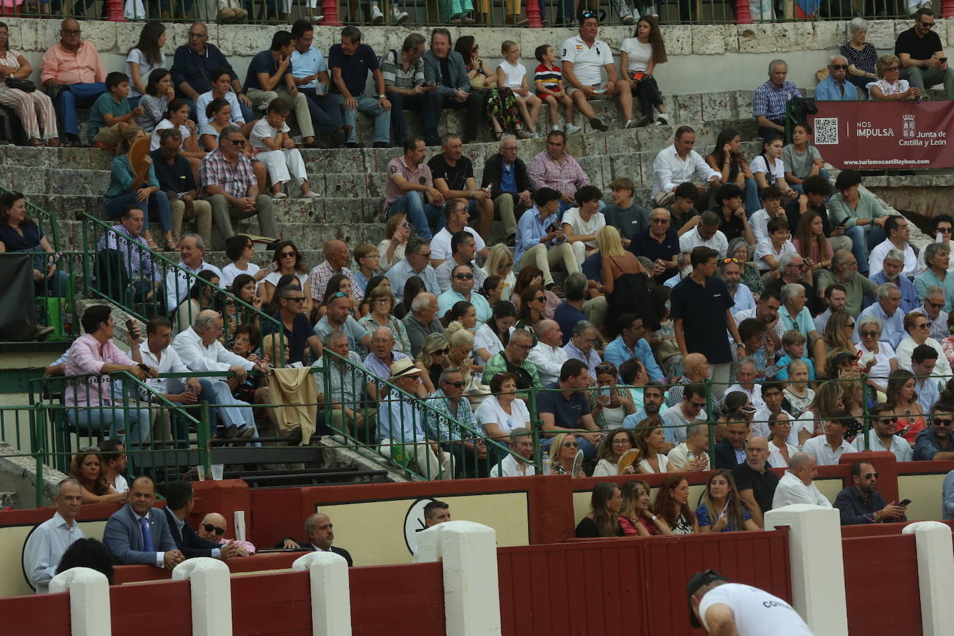 Búscate en la Plaza de Toros de Valladolid durante la corrida de este jueves