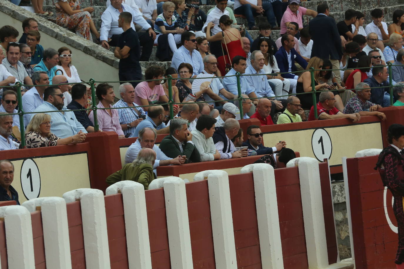 Búscate en la Plaza de Toros de Valladolid durante la corrida de este jueves