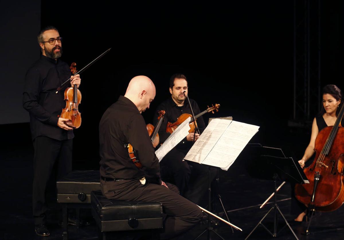 El Cuarteto Quiroga, uno de los participantes en el Otoño Musical Soriano.