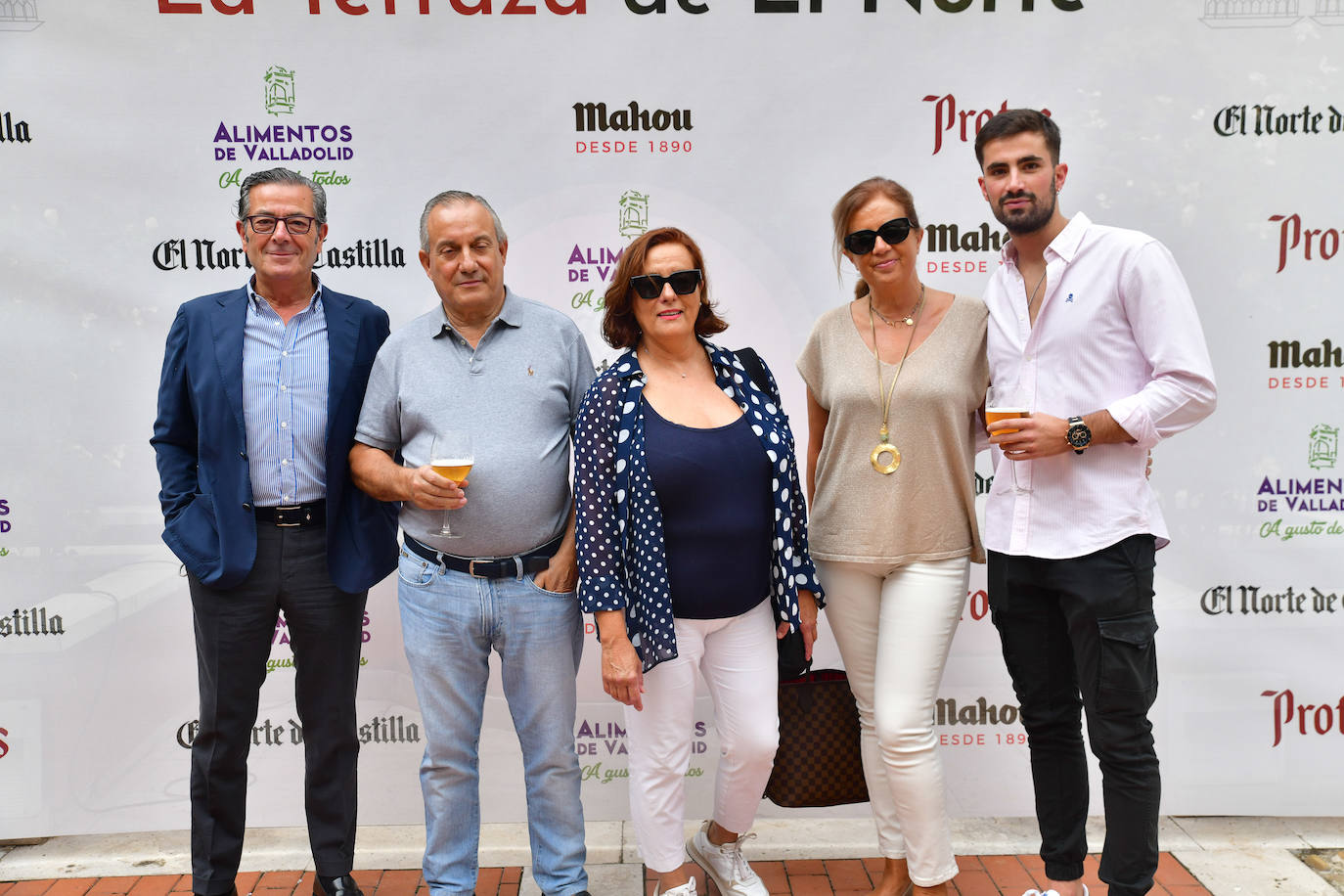 Rafael Alonso, Alfredo de Isla, Rosa del Caño, Nuria Ibáñez y Javier Alonso (Discomtes Energía).