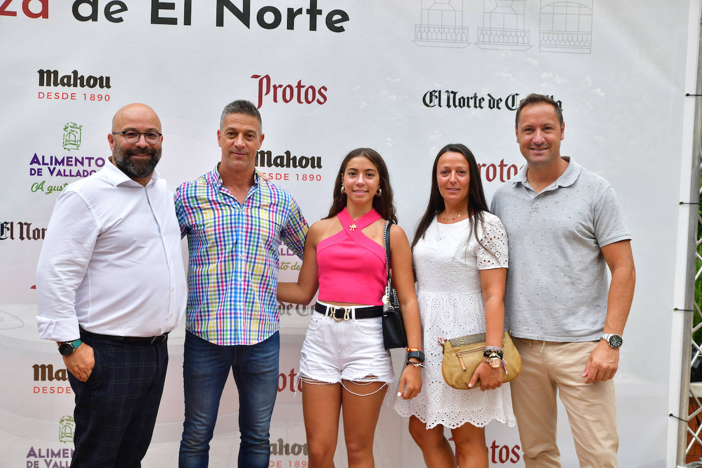 Domingo Rodríguez (El Norte), Hugo Rodríguez, Luna Giganto, Cristima Brime y Raúl Giganto (Acovall).