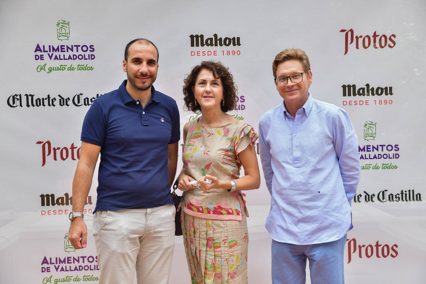 Víctor Fernández (Capital Energy), Carmen Martín (El Norte) y Sergio García (Capital Energy).