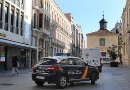 Un coche de la Policía Nacional.