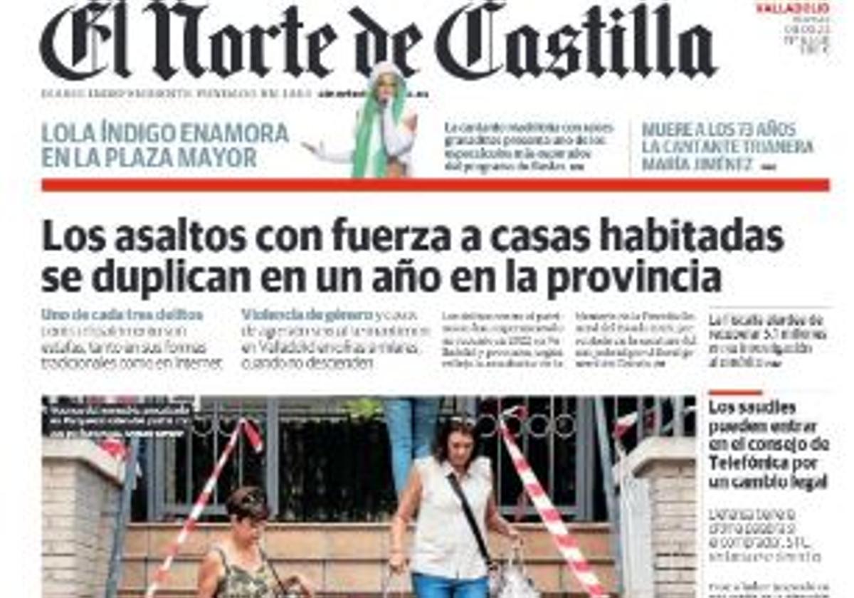 Una avería afecta a la impresión y distribución de El Norte de Castilla