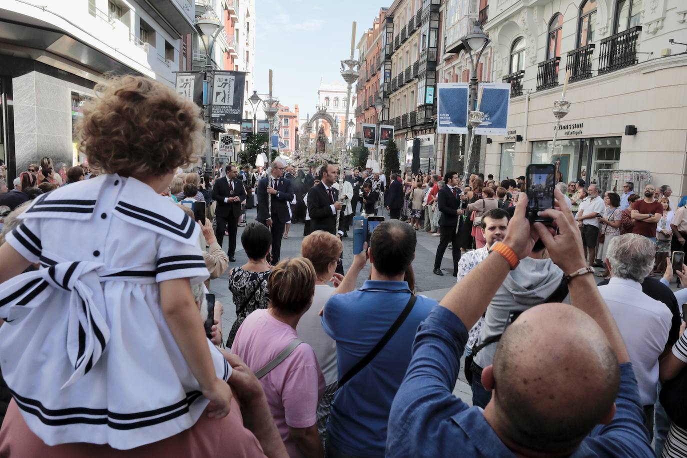 Misa y procesión de Nuestra Señora de San Lorenzo en las Fiestas de Valladolid