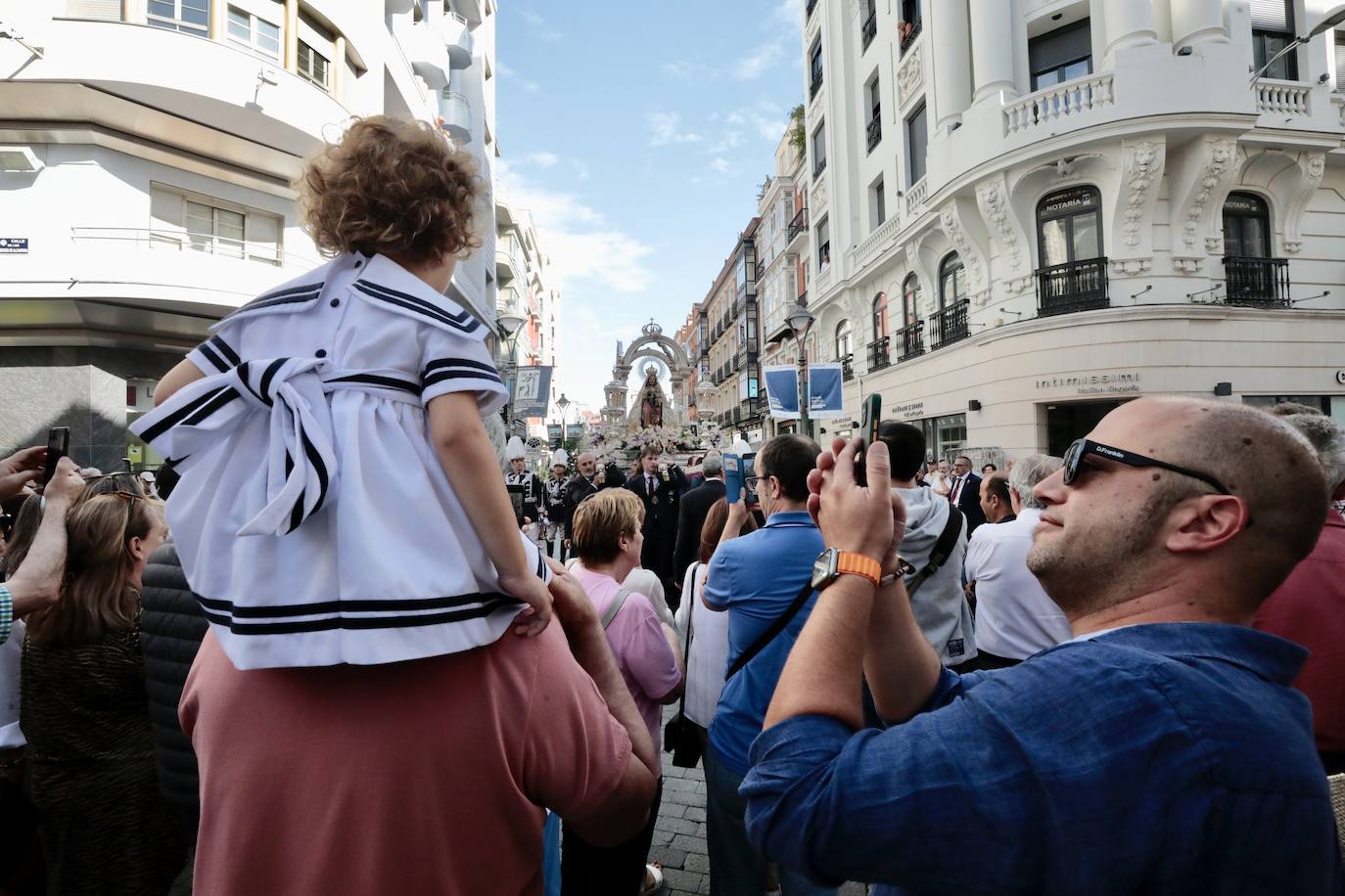 Misa y procesión de Nuestra Señora de San Lorenzo en las Fiestas de Valladolid