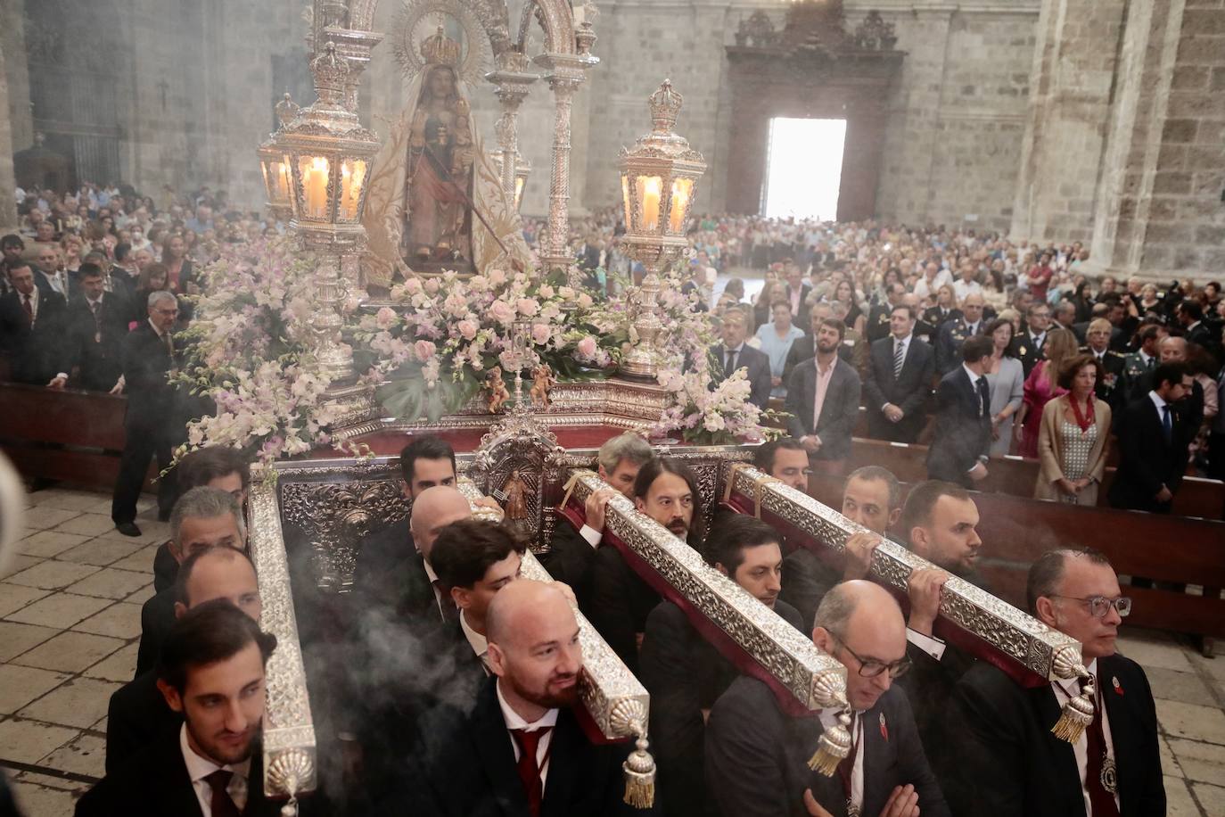 Misa y procesión de Nuestra Señora de San Lorenzo en las Fiestas de Valladolid