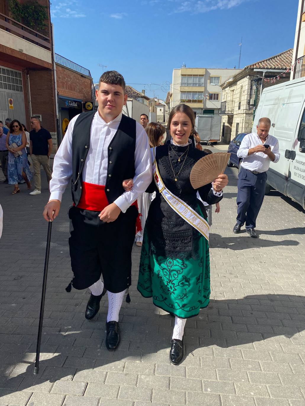 La Virgen de Gracia procesiona en Villanubla