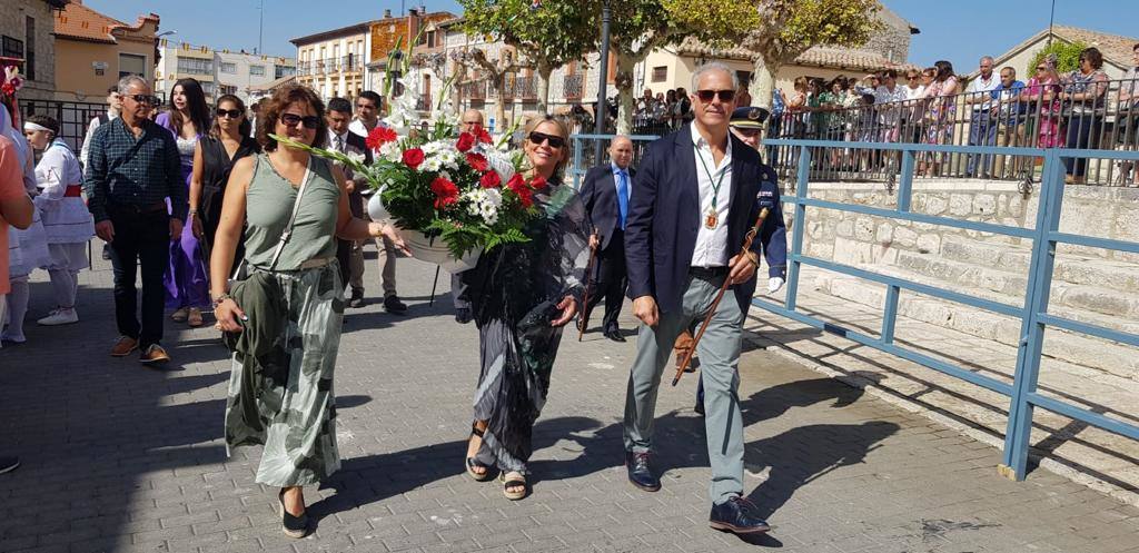 La Virgen de Gracia procesiona en Villanubla