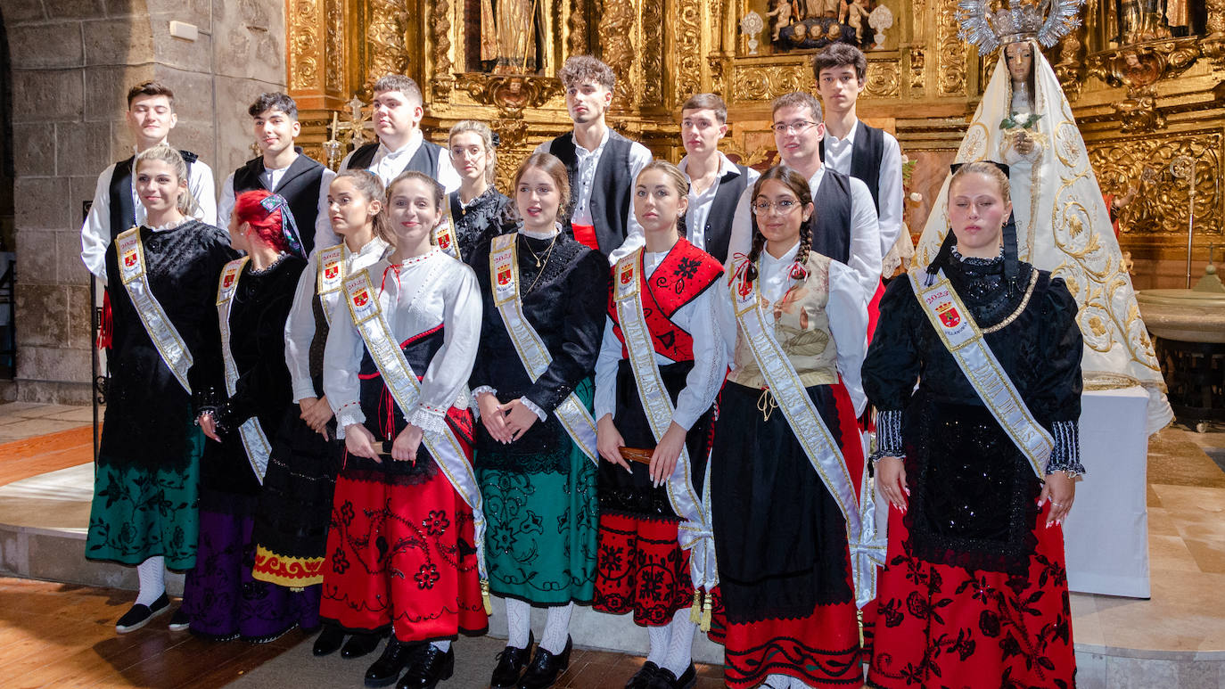 La Virgen de Gracia procesiona en Villanubla
