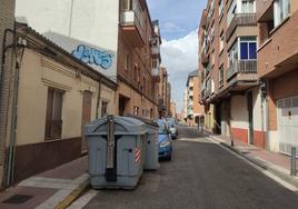 Calle San José de Calasanz, en el barrio de Las Delicias, donde se produjo la agresión.