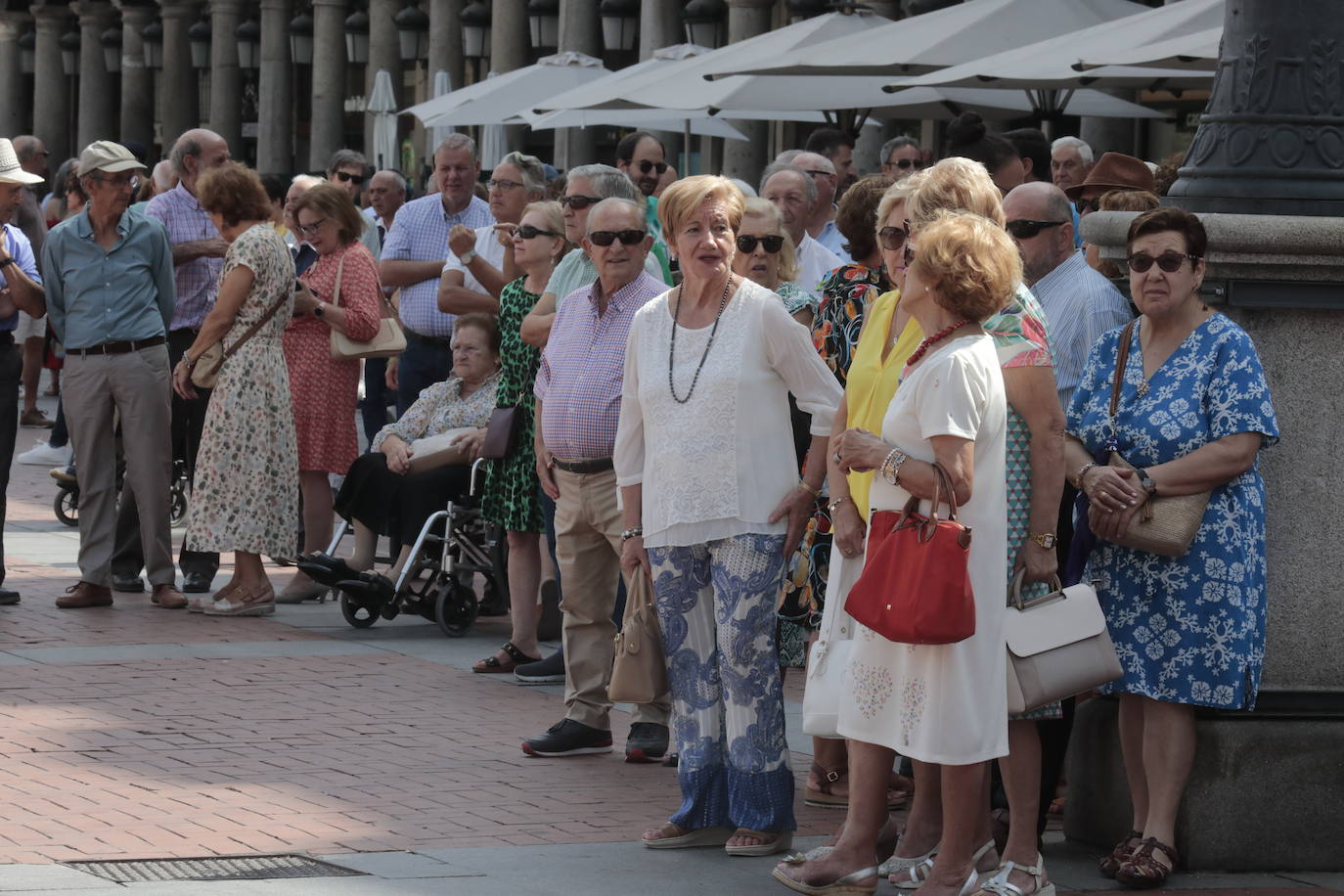 Actuación de La Banzanca en las Fiestas de Valladolid