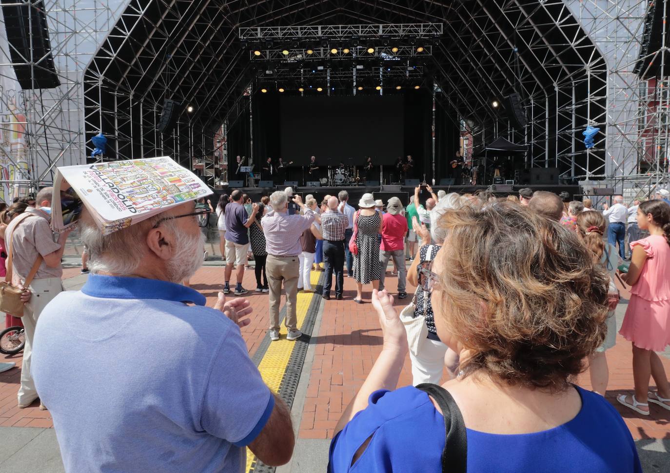 Actuación de La Banzanca en las Fiestas de Valladolid