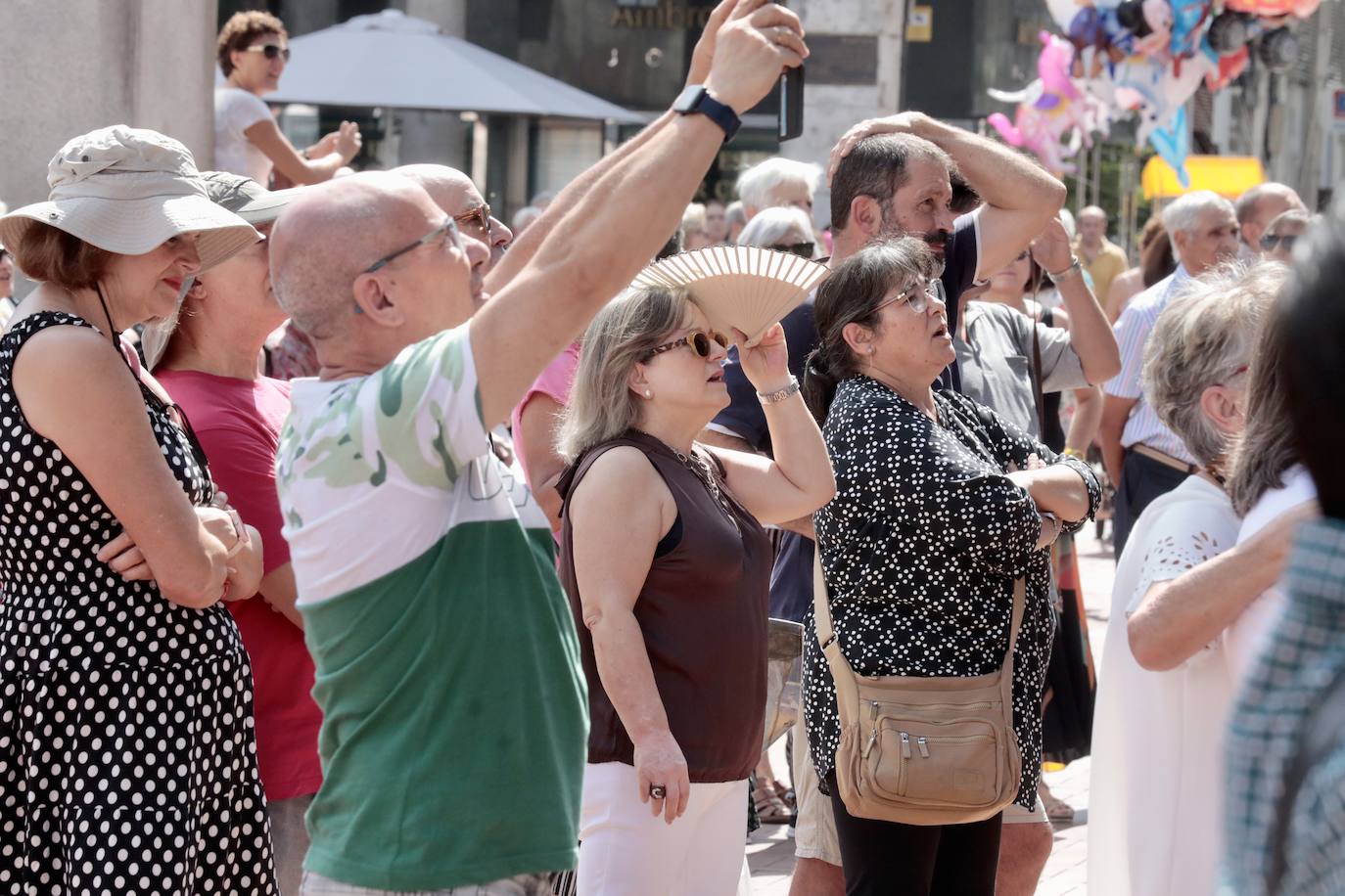 Actuación de La Banzanca en las Fiestas de Valladolid