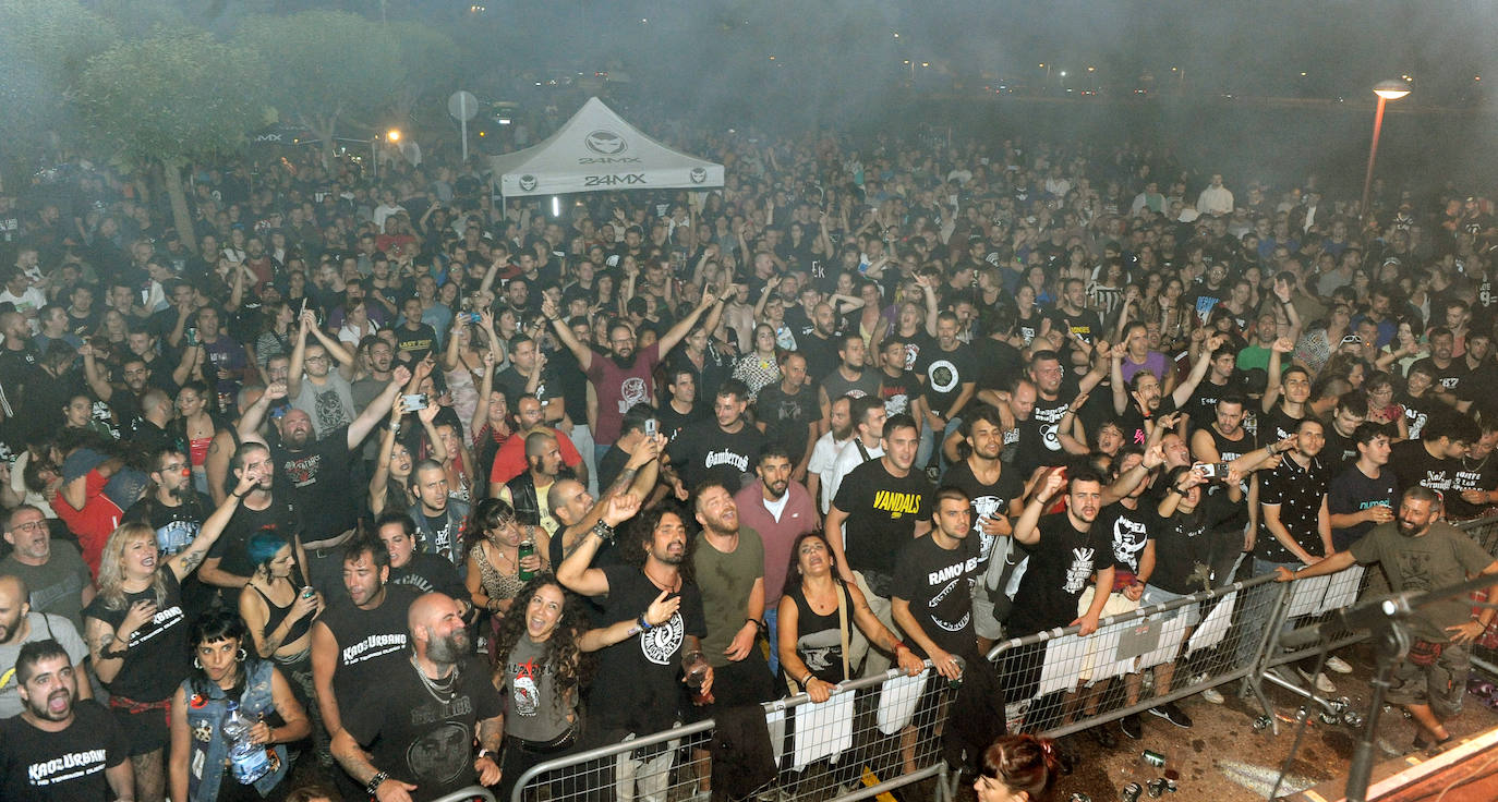 Concierto de &#039;Envidia Kotxina&#039; en el VIII Festidagas organizado en Valladolid