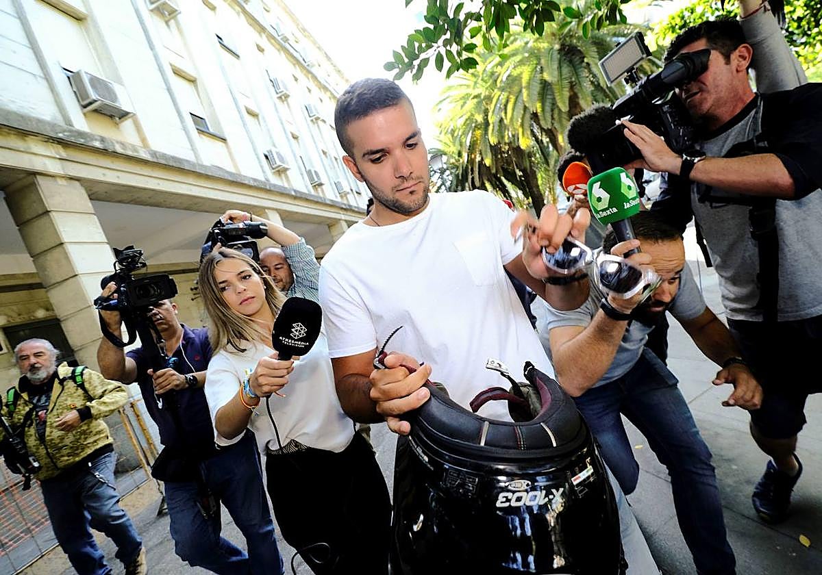 Ángel Boza, miembro de La Manada.
