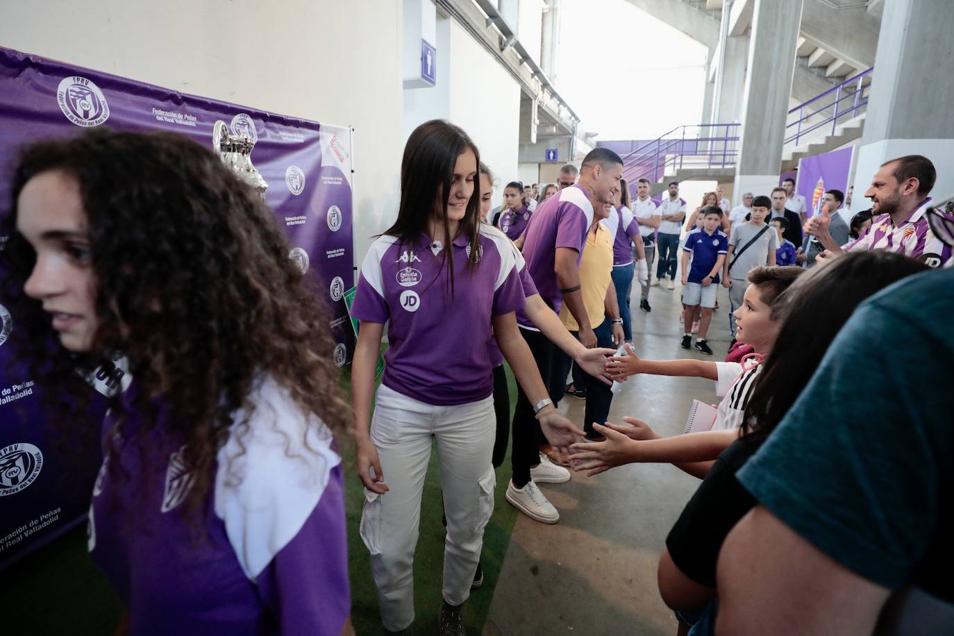 La gala anual de la Federación de Peñas del Real Valladolid, en imágenes