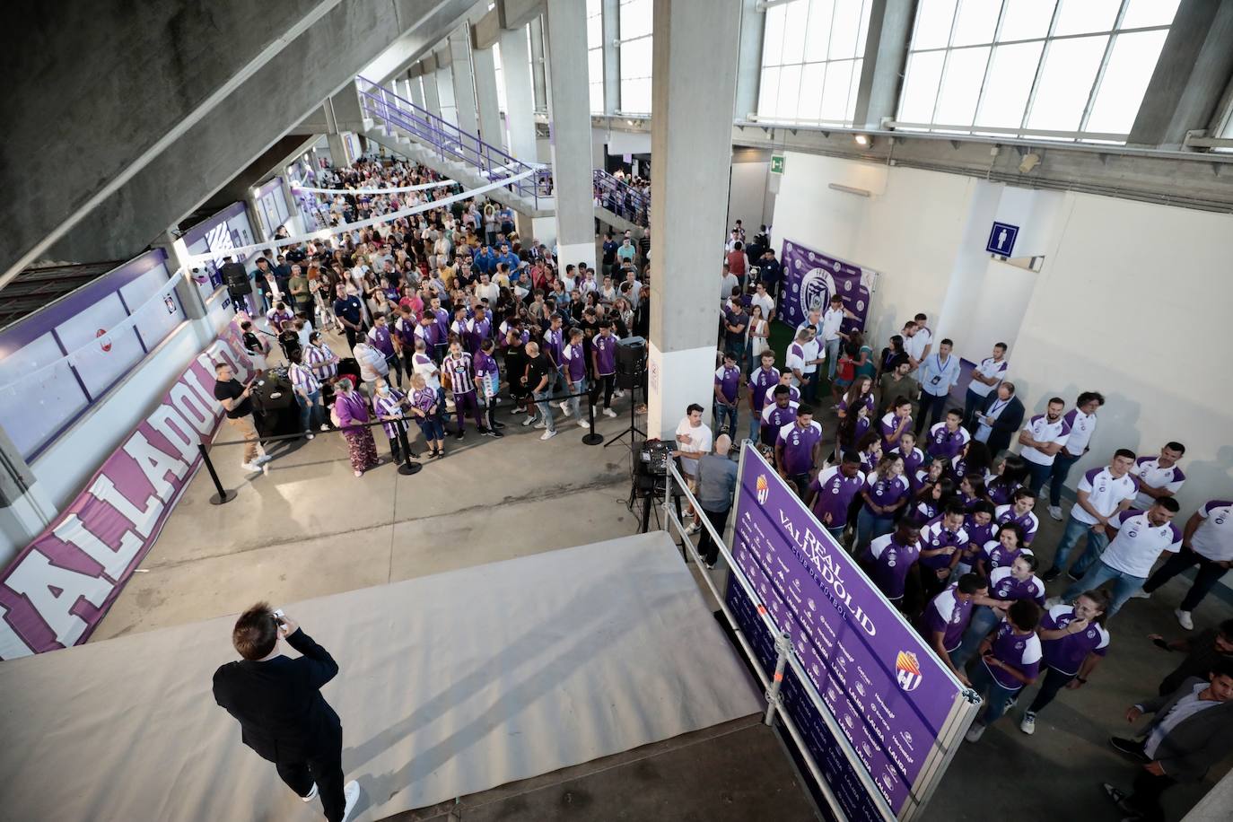 La gala anual de la Federación de Peñas del Real Valladolid, en imágenes