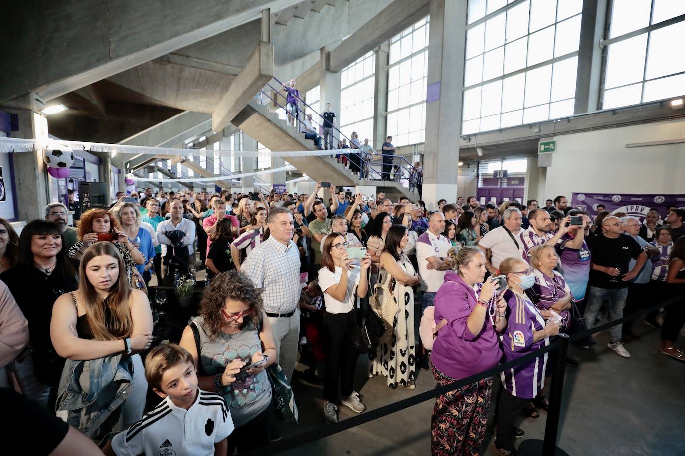 La gala anual de la Federación de Peñas del Real Valladolid, en imágenes