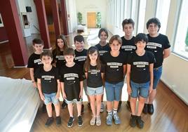 Presentación de los protagonistas del musical 'Los chicos del coro' en Valladolid.