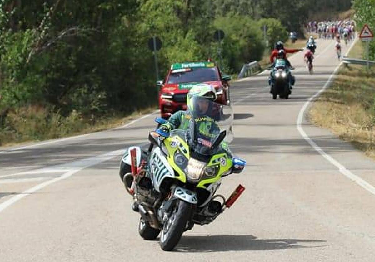 Dispositivo de seguridad de La Vuelta.