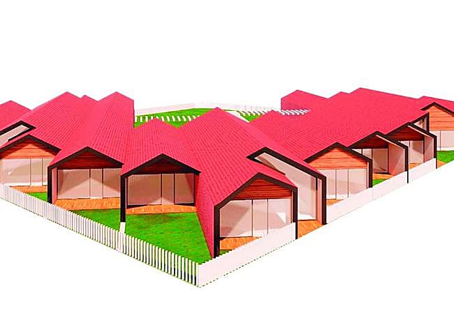 Aspecto de la nueva residencia.