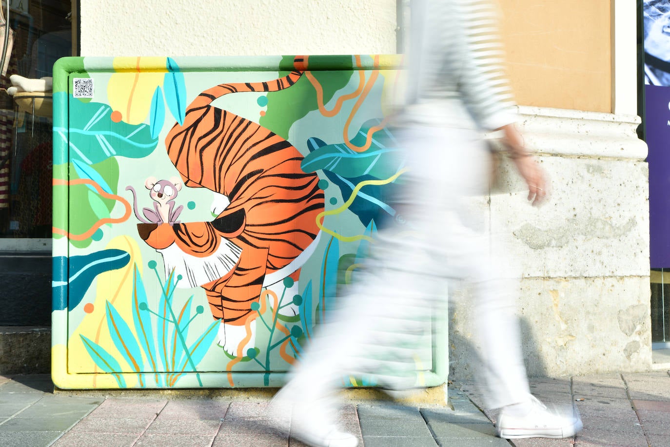 Los murales de las calles de Valladolid, en imágenes