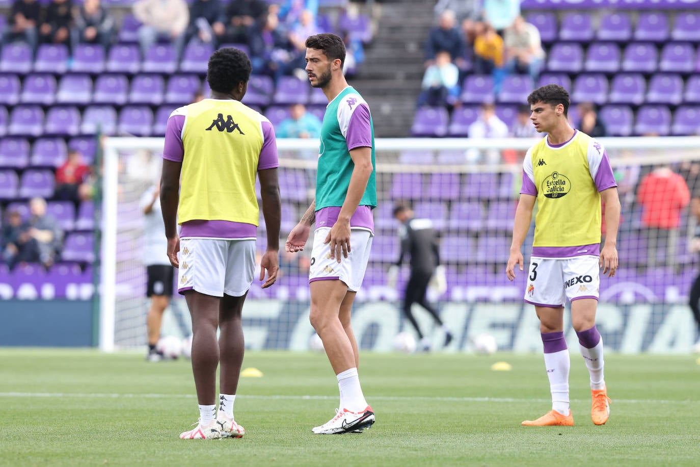 El partido entre el Real Valladolid y el Cartagena, en imágenes