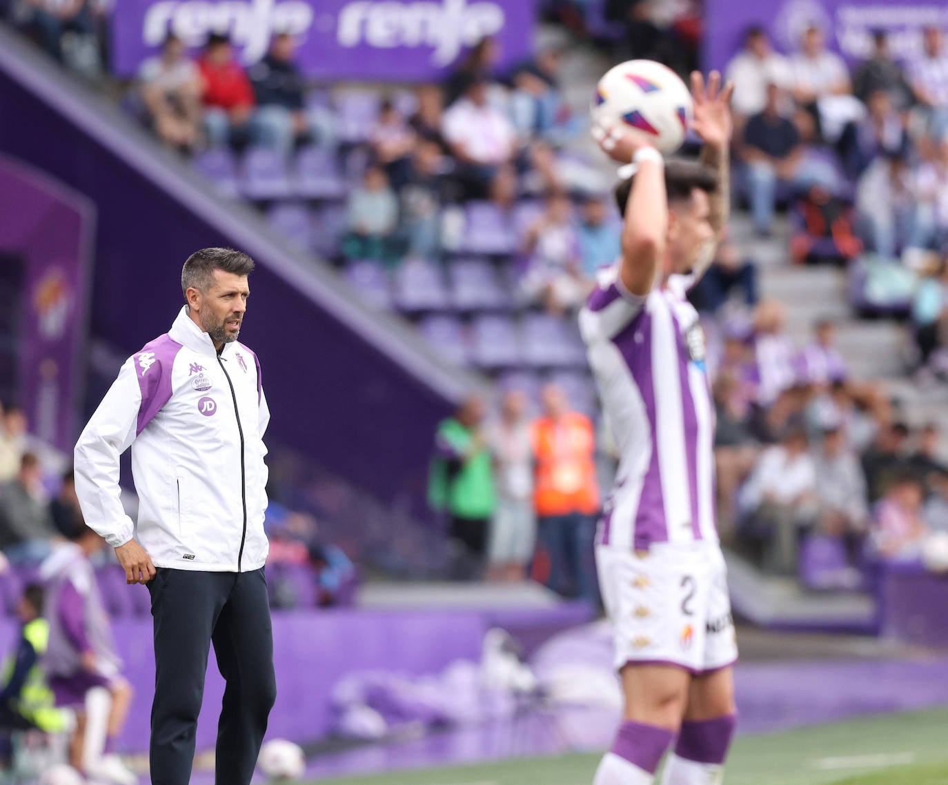 El partido entre el Real Valladolid y el Cartagena, en imágenes