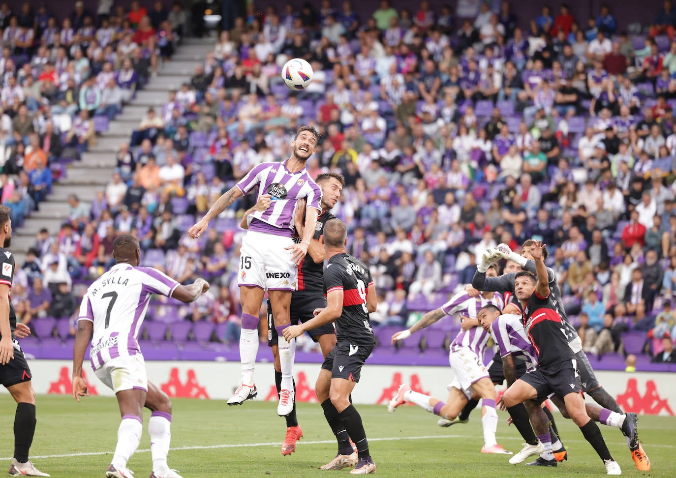 El partido entre el Real Valladolid y el Cartagena, en imágenes