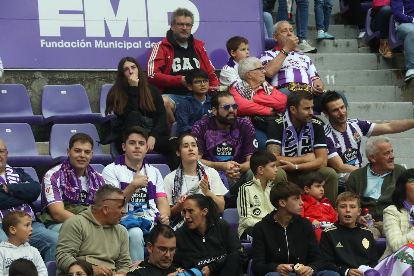 Búscate en las gradas del José Zorrilla (3/4)