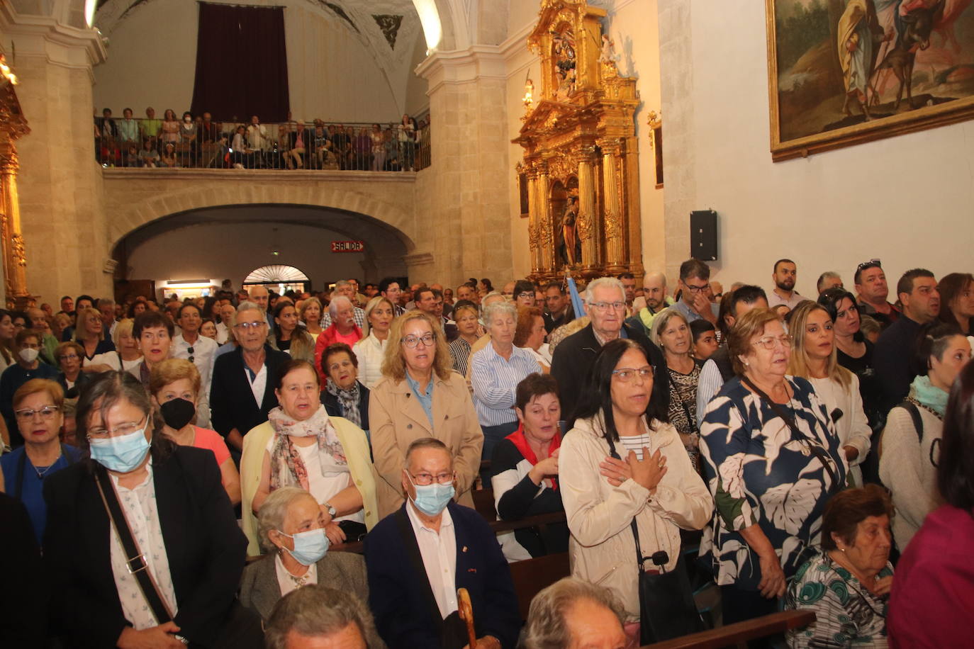 Romería de la Virgen del Henar pasada por agua