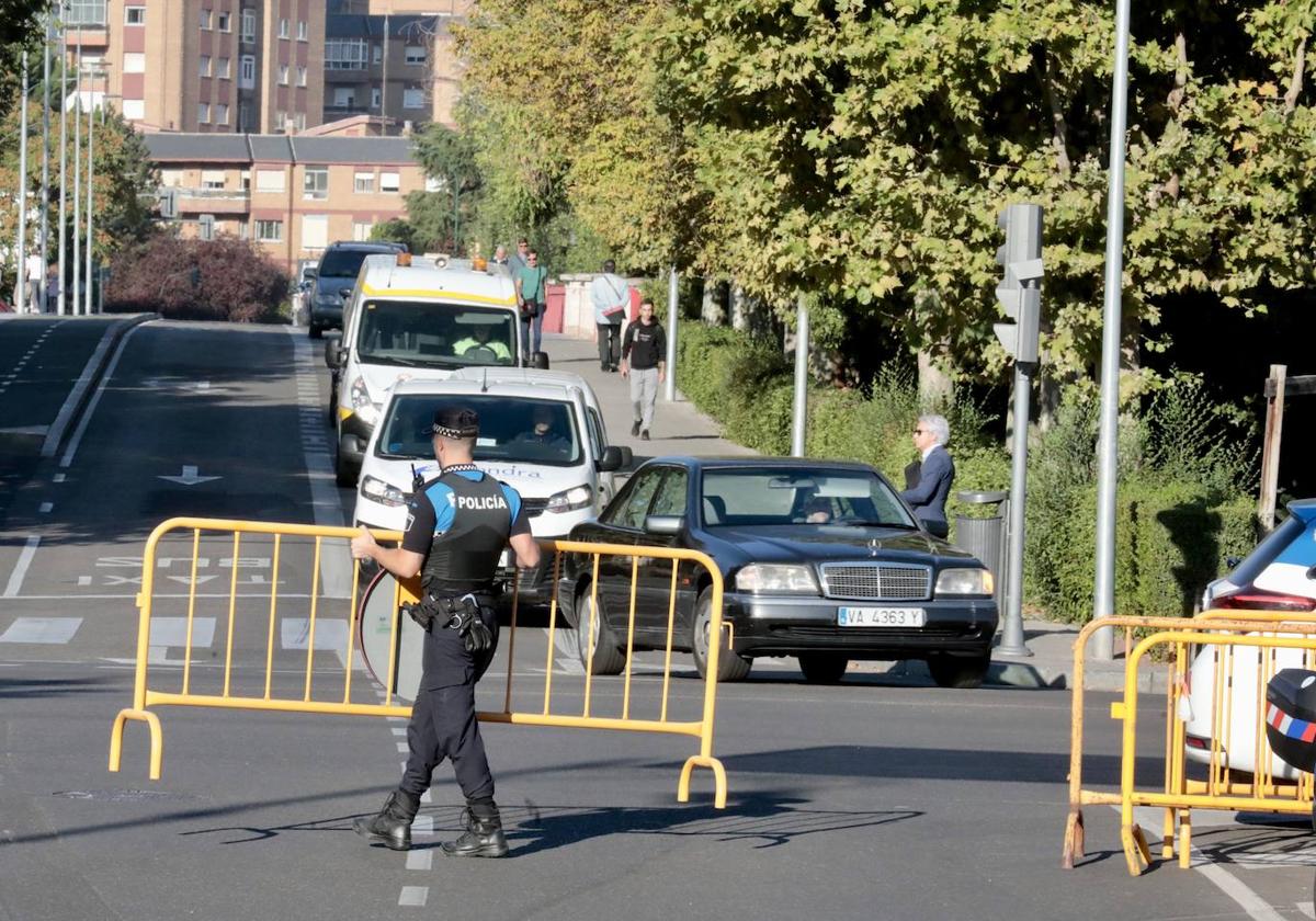 Cierre del acceso a Poniente en el último Día sin Coches.