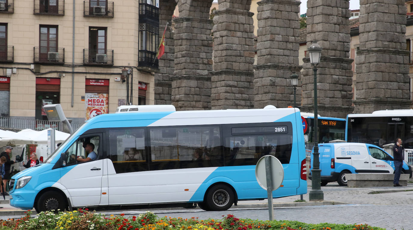 Primer ensayo con lanzaderas desde el Acueducto