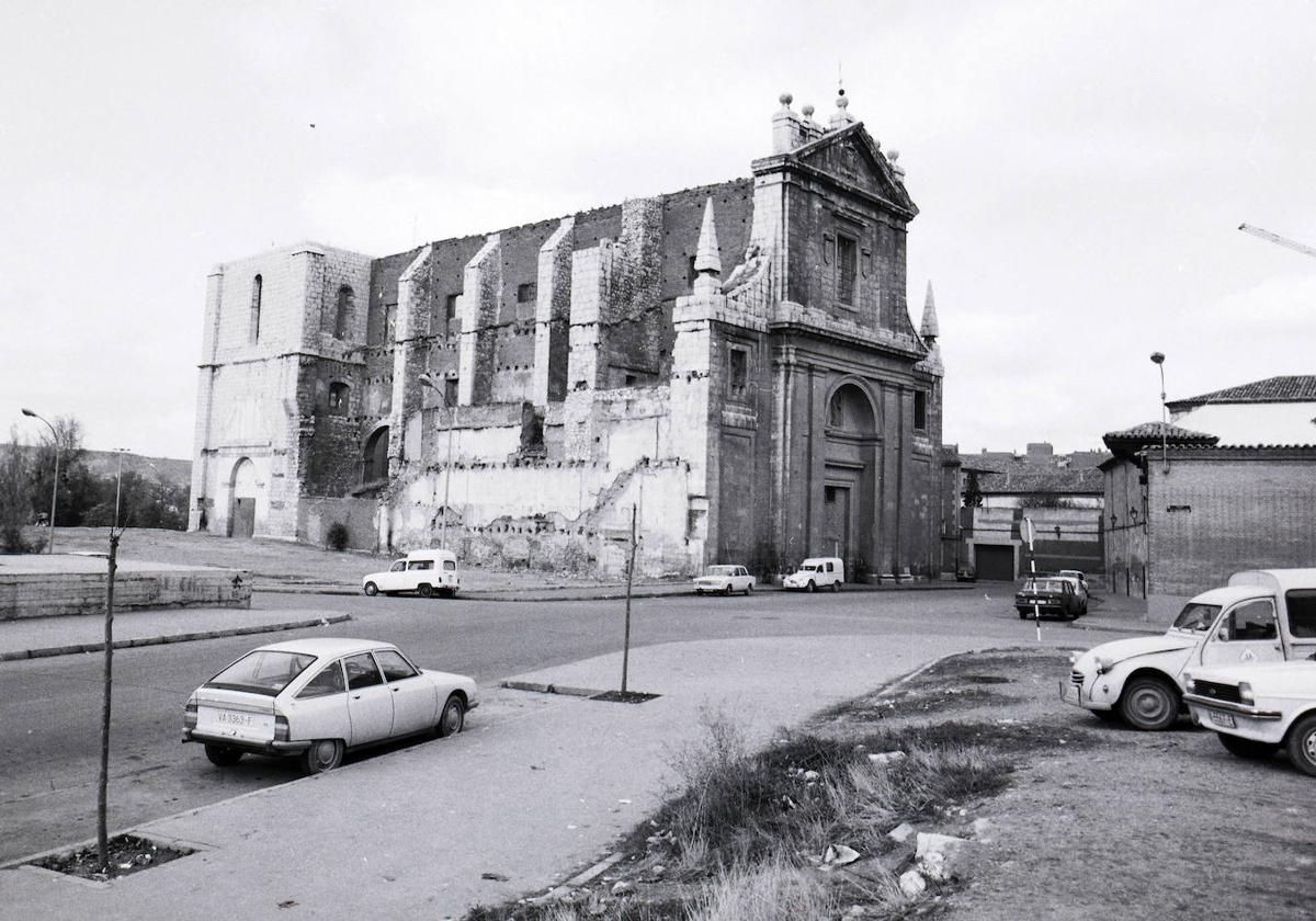 La iglesia de San Agustín en 1978,