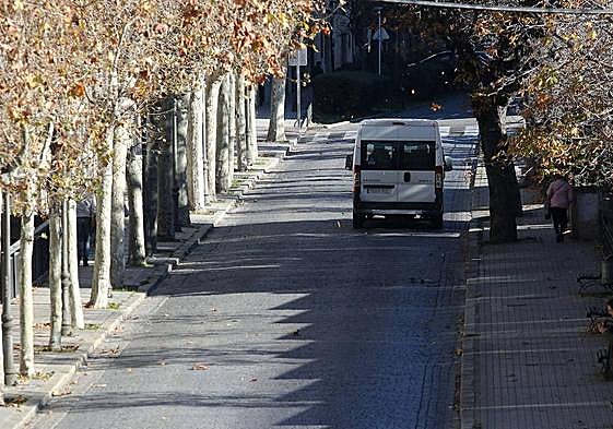 Calle Coronel Rexach de Segovia.