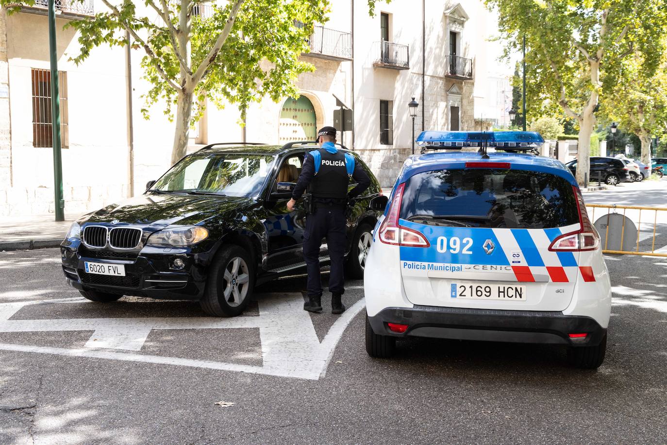 Imágenes del centro de Valladolid en el Día Sin Coche