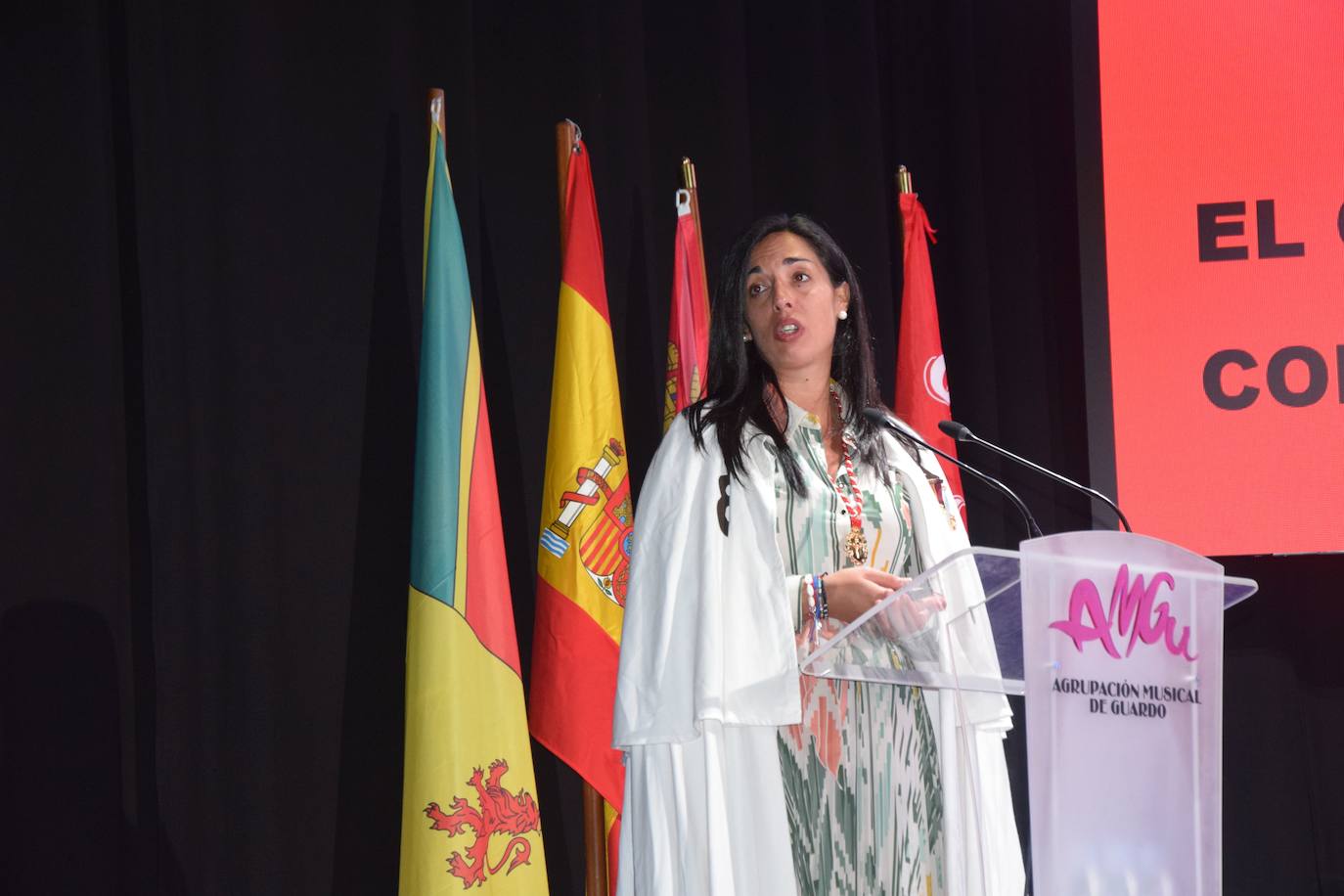 Homenaje en Guardo al peregrino