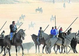 Encierro campestre de las últimas fiestas.