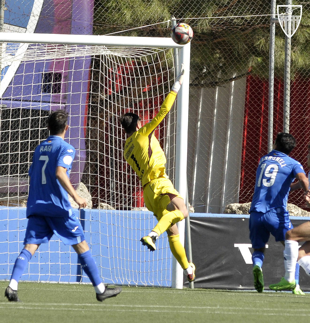 El empate entre el Getafe B y la Segoviana, en imágenes