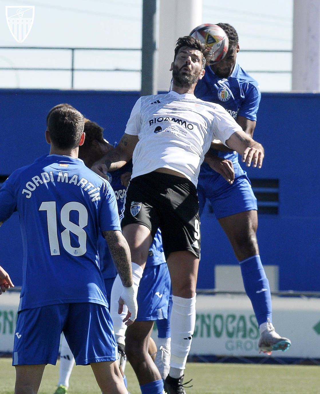 El empate entre el Getafe B y la Segoviana, en imágenes