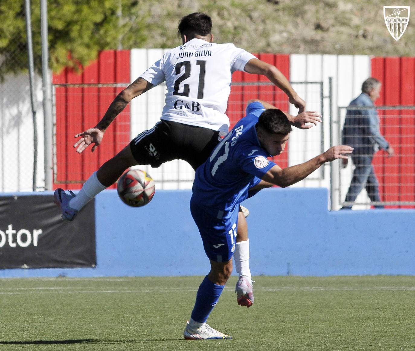 El empate entre el Getafe B y la Segoviana, en imágenes